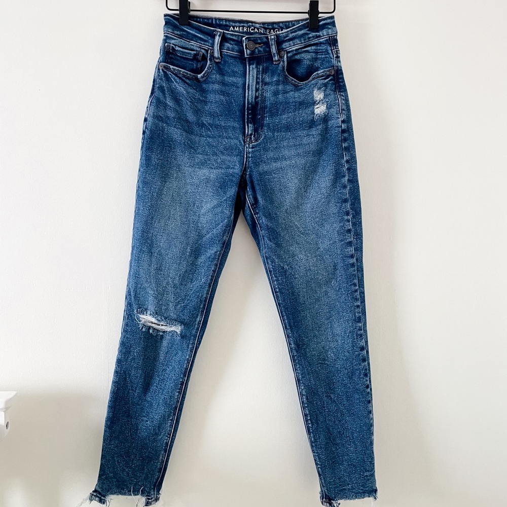 American Eagle Highest Rise Mom Jean